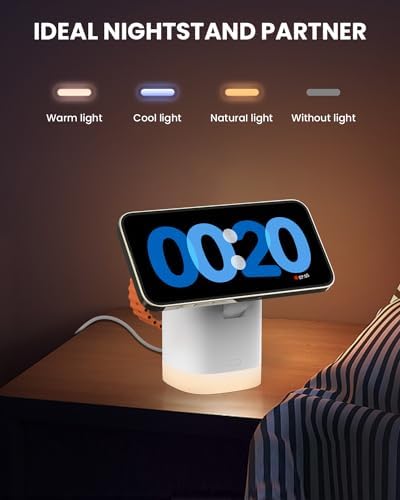 Travel-Ready Joy Geek 3-in-1 Wireless Charging Station – Fast Mag-Safe Charger for i Phone 16-12 Series, Apple Watch Series 10-2, and Air Pods Pro – Ultimate Compatibility and Speed for On-the-Go Lifestyle