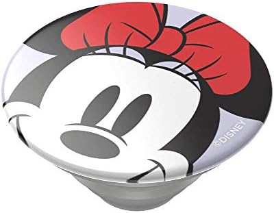 Minnie & Daisy Pop Socket Phone Grip with Versatile Kickstand – Stylish Adhesive Cell Phone Holder for One-Handed Use – Universal Compatibility with i Phone, Samsung & More – Swappable Design for Customization and Wireless Charging Friendly – Anti-Drop Technology for Enhanced Security – Perfect for On-the-Go Users