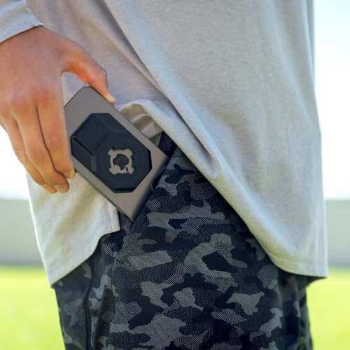 Rokform Universal Magnetic Phone Mount Adapter – Innovative Twist Lock & Mag Safe Compatible Holder with Robust 3 M VHB Adhesive for Secure Smartphone and Tablet Attachment – Sleek Black Design for Effortless Accessibility and Versatile Usage