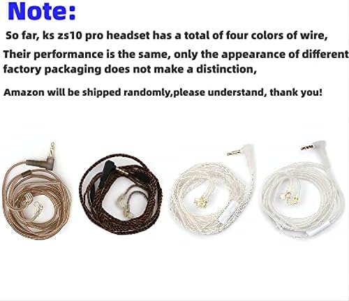 Discover the KZ ZS10 PRO Wired Gaming Earbuds – the Ultimate In-Ear Monitors with Advanced 4 BA + 1 DD Drivers for Audiophile-Level Sound Quality and Gaming Precision. Engineered with Superior Noise Cancelling Technology, these Ergonomically Designed Earbuds Feature a Detachable 2-Pin Cable for Effortless Replacement and Enhanced Compatibility Across Devices. Experience Unmatched Comfort During Extended Sessions, Thanks to Their Snug Fit, While the Built-In Microphone Facilitates Seamless Communication for Gaming or Calls. Immerse Yourself in Rich, Detailed Audio Like Never Before – Elevate Your Listening Experience with KZ ZS10 PRO, Where Exceptional Sound Meets Durable Craftsmanship. Perfect for Gamers and Music Enthusiasts Seeking High-Performance Earbuds That Deliver on Every Level.