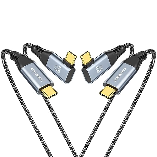 Long USB C Monitor Cable 10FT, 4K@60Hz Video Output 100W PD Charging, 20Gbps Data Transfer, Long USB C 3.2 Gen 2×2 Cable for MacBook, iPad, Dell, LG, ARZOPA, KYY for Portable Monitor – Enhanced Compatibility and Speed