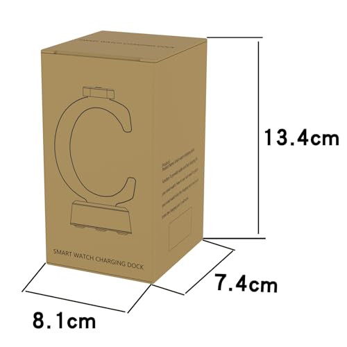 LOKEKE USB Type C Charging Dock for Google Pixel Watch 3 – Ultra-Compact Fast Charger with Robust Durability and Effortless Smartwatch Management for Active Lifestyles