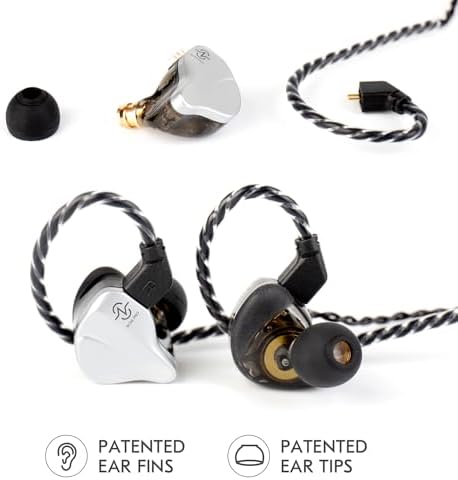 Transform Your Sound Journey with CCZ BC04 Pro High-Resolution In-Ear Monitor Headphones – Ergonomically Designed Wired Earbuds Featuring Advanced Dynamic and Balanced Armature Drivers for Unmatched Audio Clarity, Superior Noise Isolation, and Robust Detachable Cable – Perfect for Musicians, Audiophiles, and Gamers Seeking Ultimate Sound Precision.