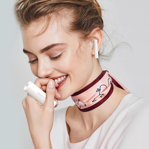 Foxeye Bluetooth 5.4 Advanced Noise Cancelling Earbuds – Ergonomically Designed Wireless Headphones with Touch Controls for Ultimate Comfort and Seamless Connectivity, Ideal for Active Lifestyles and Daily Travel, Compact Charging Case for Enhanced Portability and Quick Access