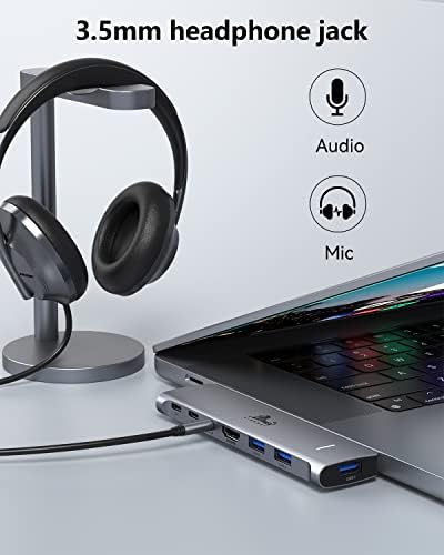 Revolutionize Your Workspace with the Ultimate 13-in-1 USB C Docking Station – Dual Monitor Multiport Adapter for Seamless Triple Display, Featuring 2 HDMI, Display Port, 8 USB Ports, Gigabit Ethernet, and Audio Output – Perfect for Mac Book, Dell, HP, Lenovo Think Pad, and Surface – Unmatched Performance and Connectivity for Enhanced Productivity