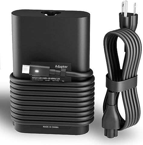 Ultra-Compact 65 W USB-C Laptop Charger for Dell XPS & Latitude Series – Lightweight Power Solution with High-Speed Performance and Broad Compatibility – Ideal Backup Charger for Travel and Home Use Ultra-Compact 65 W USB-C Laptop Charger for Dell XPS & Latitude Series – Lightweight Power Solution with High-Speed Performance and Broad Compatibility – Ideal Backup Charger for Travel and Home Use