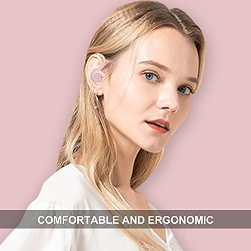 Ultimate Green Wireless Earbuds with Earhooks – Bluetooth 5.1 Noise Cancelling Sports Headphones, Waterproof Design for Secure Fit During Workouts, Compact Earphones for Enhanced Sound Quality and Durability