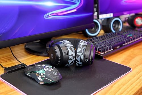Upgrade Your Arctis Nova Experience with WC Freeze Cooling Gel Earpads – Optimal Comfort and Enhanced Sound Isolation for Pro Wired, Nova 7, 5, 4, 3, 1 Headsets – Designed by Wicked Cushions | Black | Superior Hybrid Fabric Technology for Long Gaming Sessions