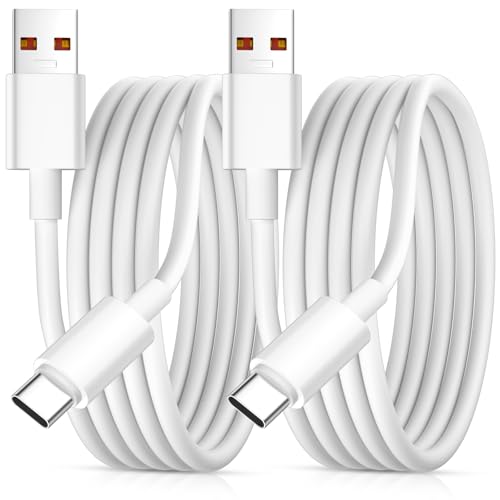 Revolutionize Your Charging Experience with 120 W USB A to USB-C Cable – 6.6 ft Type C Fast Charge Cord for i Phone 16/15 & Galaxy S24 Ultra, 2-Pack – Unmatched Power Delivery, High-Speed Data Sync, and Universal Compatibility for Mac Book/Android/i OS Devices