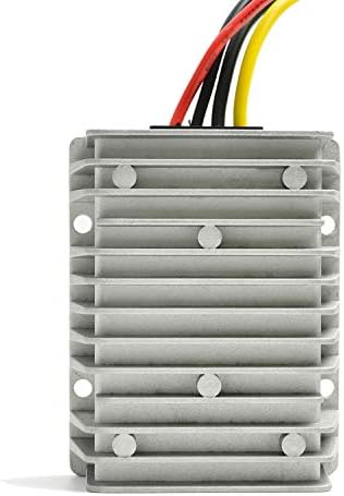 High-Efficiency Waterproof DC 24 V to 12 V Voltage Buck Converter – 20 A, 240 W Transformer for Automotive and Industrial Applications – Reliable Power Module with Enhanced Safety Features and Versatile Compatibility for Golf Carts and Forklifts