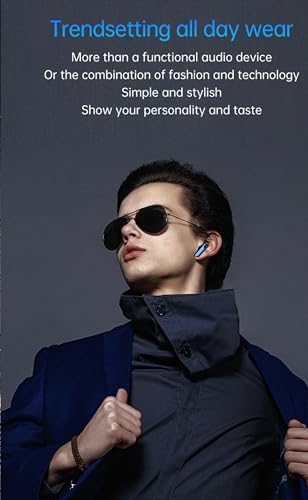 Experience Unmatched Audio Freedom with Model 17 True Wireless Earbuds – Advanced Bluetooth 5.3 Sports Headset with IP7 Waterproof Protection, Touch Control, Built-in Microphone, and LED Battery Monitor for Superior Sound Quality and Effortless Connectivity