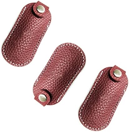 Stylish Pink Leather USB Flash Drive Case Set – 3 Durable Protectors for Safe Storage and Easy Access – Perfect for Women Who Love Chic Tech Accessories – Enhanced Compatibility & Speed for All USB Drives