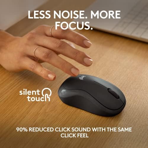 Logitech M240 Silent Bluetooth Mouse – Wireless & Compact Design for Effortless Navigation, 18-Month Battery Life, and Smooth Tracking on All Surfaces – Ideal for Windows, mac OS, Chrome OS – Portable Off White Solution for Professionals on the Go