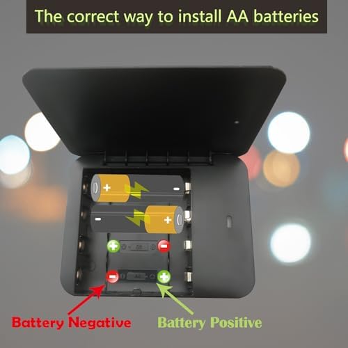 Portable Battery Operated Phone Charger with LED Indicator | Emergency USB Power Bank Powered by AA Batteries – 2 Pack for Ultimate Convenience and Versatility in Charging Solutions