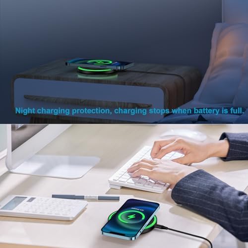 Effortless Power: S25 Edge 15 W Wireless Fast Charging Pad for Samsung Galaxy Devices – Ultimate Compatibility from S20 to S25 Ultra, Note 20, and Z Fold Series – Stylish, Compact, and Safe Design for Home or Office Use – Experience Superior Convenience and Efficiency with Qi Compatible Technology