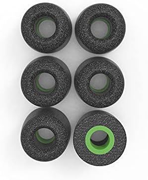 Flare Audio Premium Memory Foam Earbud Tips – Universal Noise-Isolating Replacement Tips for Flares Jet & Ear HD – Medium Size, 3 Pairs for Enhanced Comfort and Sound Quality – Hypoallergenic Foam for Secure Fit and Immersive Listening Experience
