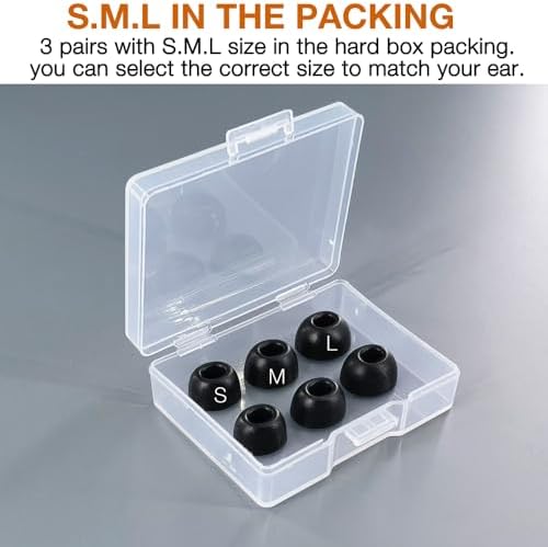 Transform Your Listening Journey with Advanced Memory Foam Eartips for Nothing Ear & CMF Buds – Ultimate Noise Isolation, Custom Comfort, and Enhanced Audio Clarity for True Music Lovers and Everyday Users