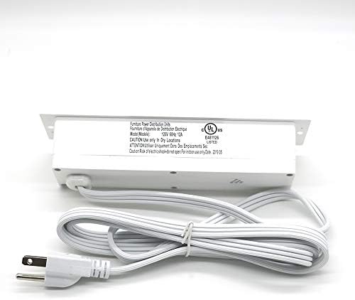 Sleek Recessed Power Strip with Dual USB Ports – Flush Mount Desktop Outlet for Effortless Power Access in Kitchen, Office, or Conference Room – Ultimate Surge Protection and Fast Charging Solution for Modern Spaces