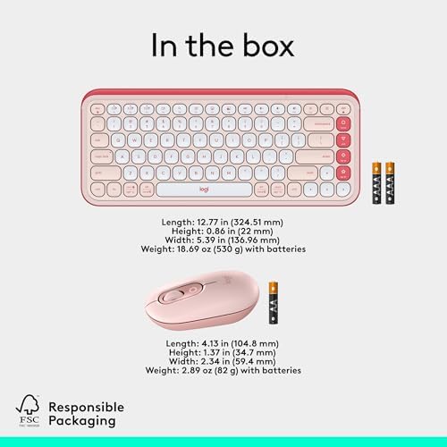 Elevate Your Workspace with the Logitech POP ICON Wireless Bluetooth Keyboard – Stylish Graphite & White Design, Effortless Multi-Device Switching, Comfortable Low-Profile Typing, and Customizable Keys for Enhanced Productivity on Laptops, Tablets, and PCs