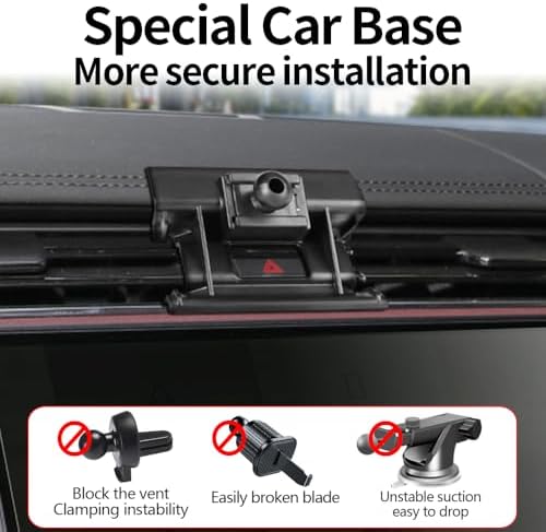 Premium Car Phone Holder for Land Rover Range Rover 2022-2025 – Stylish Dashboard Mount for Effortless Navigation and Enhanced Safety – Perfect Mobile Cradle Accessory to Elevate Your Driving Experience and Maintain Luxury Aesthetic