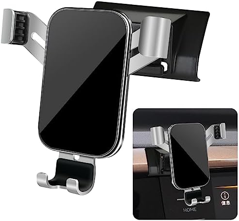 Innovative VW Taos Car Phone Holder 2022-2024 – Premium Air Vent Mount for Secure Smartphone Access & Navigation – 360° Rotating Cradle for Enhanced Compatibility & Safety – Stylish Auto Interior Accessory for Hands-Free Driving & Music Control