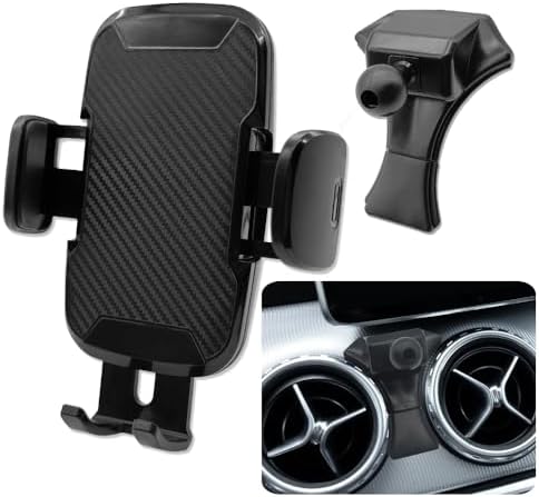 TTMIC Luxury Car Phone Holder Mount for Mercedes Benz GLA-Class (2015-2020) – 360° Adjustable Cradle for Ultimate Hands-Free Navigation – Stylish and Durable Accessory for i Phone and Samsung Smartphones