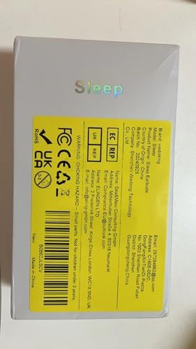 Ultimate Sleep Enhancer: Ultra-Comfort Bluetooth Earbuds for Side Sleepers – Advanced Noise-Cancellation for Snoring Relief and Restorative Sleep – Discreet, Lightweight Design for Uninterrupted Nighttime Bliss