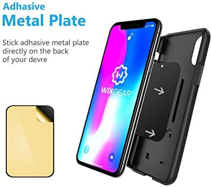 Wix Gear Universal Magnetic Phone Car Mount – Swift-Snap Air Vent Holder for Secure Smartphone Access – Enhanced Stability and Compatibility for Safe Driving – Effortless Installation and Sleek Design for All Devices
