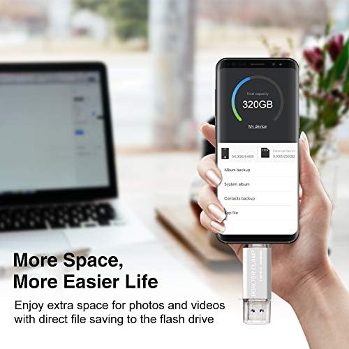 High-Speed 512 GB Dual Port USB 3.0 Type C Flash Drive – Versatile OTG Memory Stick for Android Smartphones & PCs, Compatible with Samsung Galaxy S10/S9/S8/Note 9, LG, Google Pixel – Compact & Stylish Red Design for Effortless File Transfers