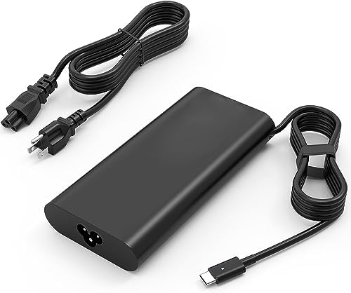 100 W USB-C Power Adapter for Dell Precision Mobile Workstations – Ultimate Fast Charging Powerhouse for 3480, 3490, 3580, 3581, 3590, 3591, 5480, 5490, 5680, 5690 – Enhanced Overcurrent Protection & Universal Compatibility with 3-Prong Power Cord – Safe and Efficient Energy Solution for Professionals
