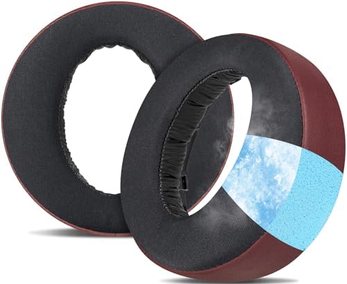 SOULWIT Premium Cooling-Gel Earpads for Sony PS5 Pulse 3 D Wireless Headset – Noise-Isolating Cushions for Enhanced Comfort and Gameplay – Effortless Installation, Sleek Black Design for Ultimate Gaming Experience