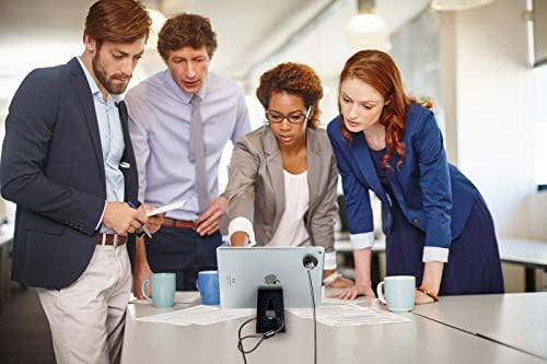 CTA Digital Security Desktop Tablet and Phone Stand – Premium Theft-Deterrent Solution with Scratch-Resistant Base and Compact Metal Plate for Retail and Educational Use – Sleek, User-Friendly Design for Enhanced Interaction and Device Protection