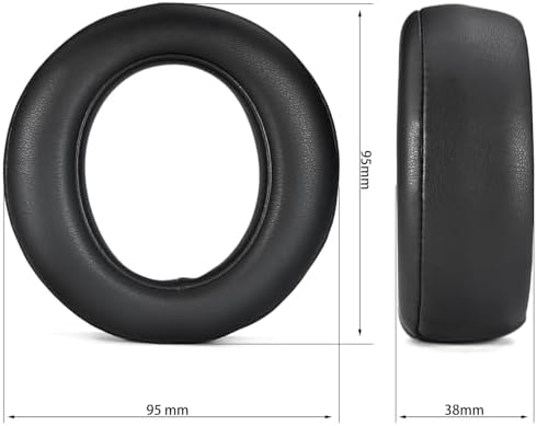 Optimize Your Play Station Pulse Elite Wireless Headset with Ultra-Comfy Noise-Isolating Replacement Ear Pads – Experience Superior Sound Quality and Extended Play Comfort with Durable Foam Cushions for Gamers and Music Lovers