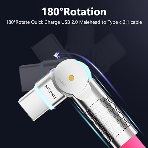 Maximize Your Charging Potential with 10 ft USB C to USB C Cable – 2-Pack, 240 W Fast Power Delivery for i Phone 16, Mac Book Air, Galaxy S23/S24, Durable Construction with Reinforced Connectors, Stylish Orange & White Design for Enhanced Flexibility and Performance