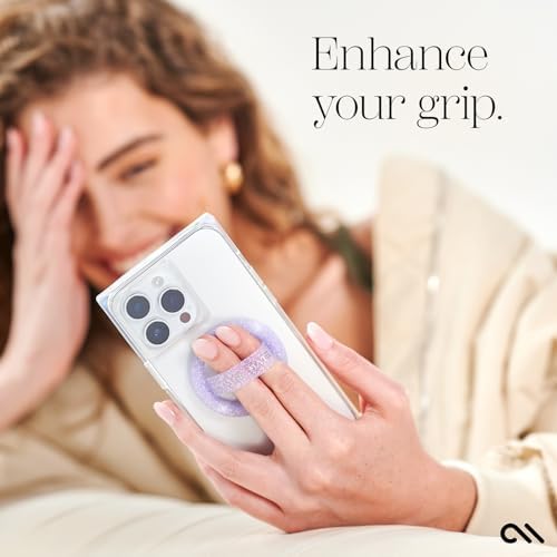 Elevate Your i Phone Experience with the Case-Mate Twinkle Diamond Magnetic Phone Ring Holder – Stylish Mag Safe Grip & Stand for i Phone 16 Pro Max, 15 Pro Max, 14, 13, 12 & Samsung S25 Ultra – Effortless One-Handed Use with Enhanced Security and 360° Rotation – Collapsible Design for On-the-Go Convenience – Compatible with All Mag Safe Devices – Transform Your Phone into a Fashion Statement – No Residue, Easy Removal, and 1-Year Warranty for Ultimate Peace of Mind