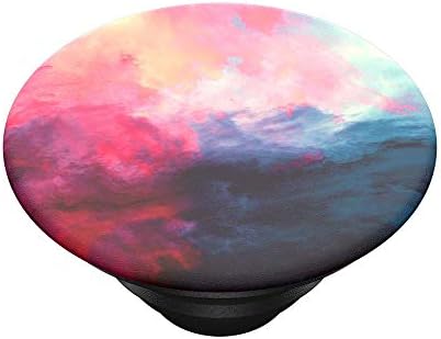 Vibrant Mag Safe Rainbow Glass Pop Socket Grip & Stand – Secure Hands-Free Kickstand for Effortless Wireless Charging and Enhanced Smartphone Functionality