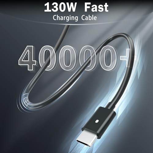 High-Performance 130 W USB-C Laptop Charger for Dell XPS, Precision & Latitude – Fast Charging, Enhanced Compatibility & Safety Features for Ultimate Efficiency and Reliability