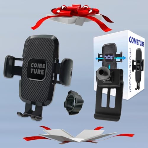 Premium COMETURE Car Phone Holder Mount for Audi Q7 (2020-2024) – Versatile 360° Rotation Smartphone Cradle for i Phone & Android – Enhance Driving Safety with Secure Navigation and Stylish Design – Effortless Installation & Long-Lasting Durability