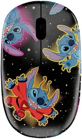Discover Fun and Functionality with the i Joy Disney Lilo and Stitch Bluetooth Ergonomic Wireless Mouse – Perfect for Laptops and Mini PCs, Ideal Gift for Stitch Fans! Enhance Your Work Experience with Comfortable Design, Whimsical Style, and High-Speed Tracking for Effortless Navigation – The Ultimate Cute Computer Accessory for Everyone!