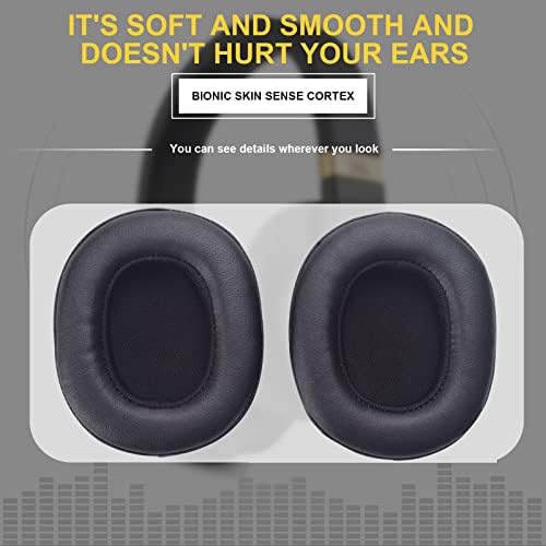 Upgrade Your JBL E55 BT Headsets with Premium Memory Foam Earpads – Unmatched Comfort & Noise Isolation for Enhanced Listening Experience (Black)