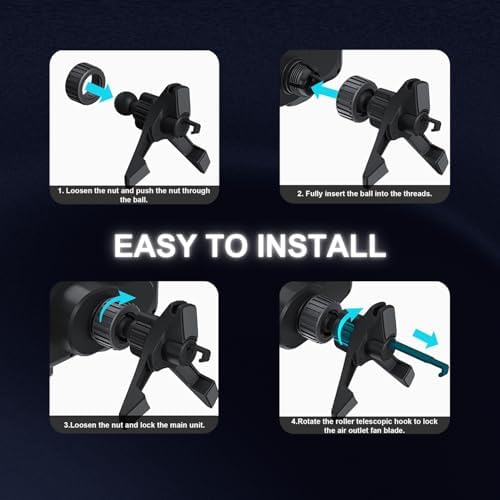 2025 Smart 2-in-1 Auto-Rotating Car Phone Holder & Wireless Charger – Foldable Mount with Fast Charging – Compatible with iPhone & Samsung Devices – Enhanced Compatibility and Speed