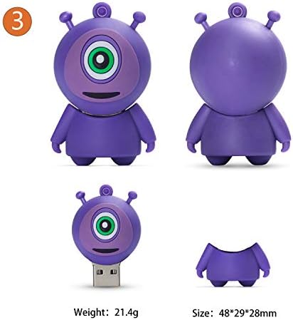 LEIZHAN 16 GB Fruit-Shaped USB Flash Drive Set – Adorable Pineapple, Carrot, Banana, and Strawberry Designs for Fun Data Storage – Perfect Gift for Students and Professionals – 64 GB Total Capacity with Enhanced USB 2.0 Compatibility – Lightweight and Durable Memory Sticks for Easy File Transfer and Backup