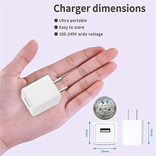Apple MFi Certified i Phone Charger Set – 2 Pack Lightning Cables with Fast USB Wall Adapter for Quick Charging of i Phone 14/13/12/11 Pro/10/XS MAX/XR/8/7/6 s/6 Plus – Ultimate Compatibility and Durability for On-the-Go Power Solutions