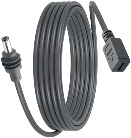 CERRXIAN 9.8 FT High-Power Waterproof USB-C to DC Power Cable for Starlink Mini – 20 V 100 W Efficient Connectivity Solution for Outdoor Adventures and Camping Gear – Durable 18 AWG Cord for Uninterrupted Internet Access