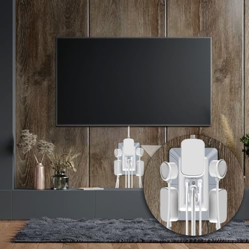Maximize Your Charging Efficiency with the POWRUI 6-Outlet Extender & USB Wall Charger – Versatile Surge Protector with Dual 2.4 A USB Ports, Integrated Night Light, 3-Sided Design for Optimal Space Utilization, ETL Certified Safety, Ideal for Home and Office Use