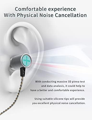 Transform Your Listening Journey with keephifi BLON BL-T3 High Fidelity In-Ear Monitors – Premium 11 mm Copper Clad Diaphragm for Deep Bass and Crystal Clear Vocals, Ergonomically Crafted for All-Day Comfort, Perfectly Suited for Sports, Gaming, and Music Enthusiasts, Enhanced Device Compatibility Featuring Built-in Mic for Effortless Hands-Free Communication – Lightweight Yet Durable Design to Complement Your Active Lifestyle