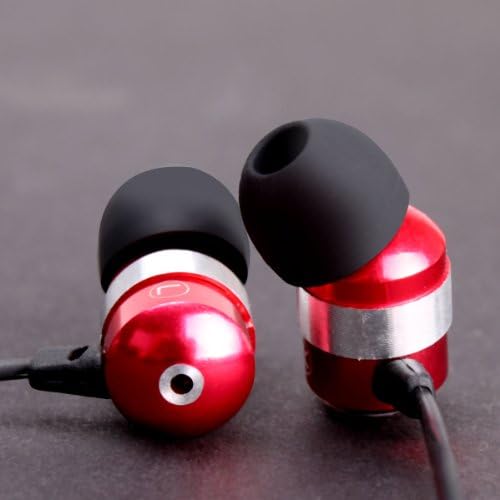 GOgroove Audi OHM HF Earbud Headphones – Superior Noise Isolating In-Ear Earphones with Deep Bass, Ergonomic Fit & Comfortable Gel Tips for All-Day Use – Perfect for Music Lovers, Commuters & Fitness Enthusiasts