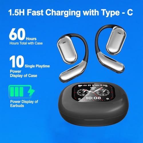 Next-Gen AI Translation Earbuds: 3-in-1 Wireless Headphones for Instant Language Conversion in 144 Languages, Ergonomic Design for Effortless Travel and Business Communication, Compatible with i OS & Android, Lightweight & Reliable Audio Experience