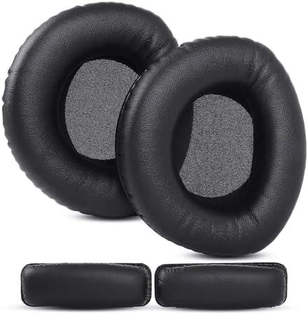 Upgrade Your Audio Comfort: HDR170 Replacement Ear Pads for Sennheiser HDR160, HDR170, RS160, RS170, RS180 – High-Quality Memory Foam Cushions for Enhanced Sound Quality and Noise Isolation – Perfect Fit for Wireless Headset Refresh and Longevity