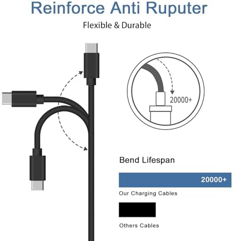 High-Speed Mobile Hotspot Charger for Verizon Jetpack Mi Fi 8800 L, 7730 L & Nighthawk M1 MR1100 – 5 FT USB-C Fast Charging Cable for Ultimate Connectivity – Durable, Lightweight Design for Travel & Home Use